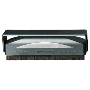 Silver Anti Static Record Brush