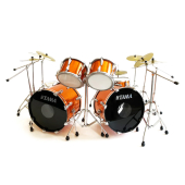 Tama - Lars Ulrich Magnetic Orange Drum Kit