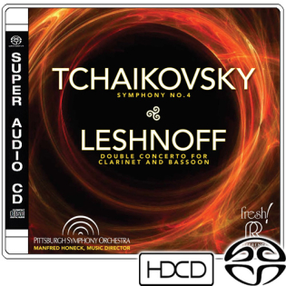 Tchaikovsky: Symphony No.4 / Leshnoff: Double Concerto (SACD)