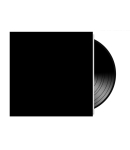 Vonkajšie papierové obaly na LP platne čierne
