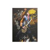 Zakk Wylde - podpísaná zarámovaná fotografia 28x35 cm